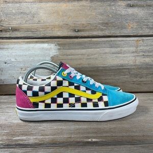 Vans Off The Wall Low Top Multi Color Sneakers